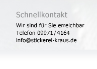Schnellkontakt